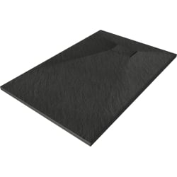 Mexen Hugo stačiakampis dušo padėklas SMC 100 x 80 cm, Juoda - 42708010