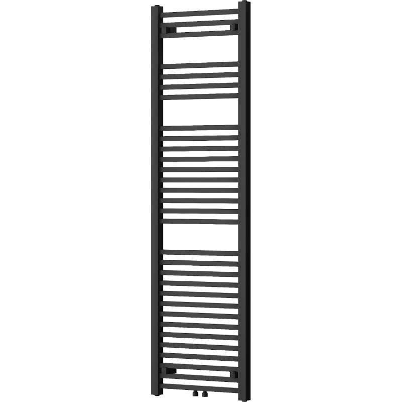 Mexen Pluton vonios kambario radiatorius 1700 x 500 mm, 855 W, juodas - W106-1700-500-00-70