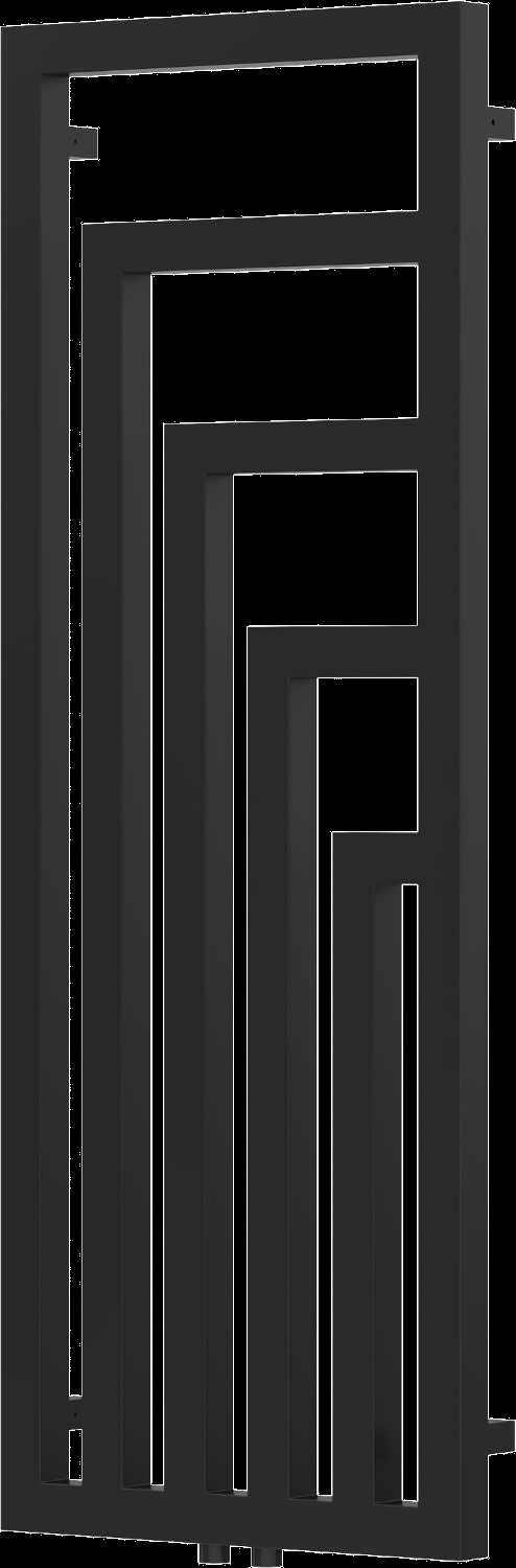 Mexen Alaska dekoratyvinis radiatorius 1216 x 440 mm, 549 W, Juoda - W205-1216-440-00-70