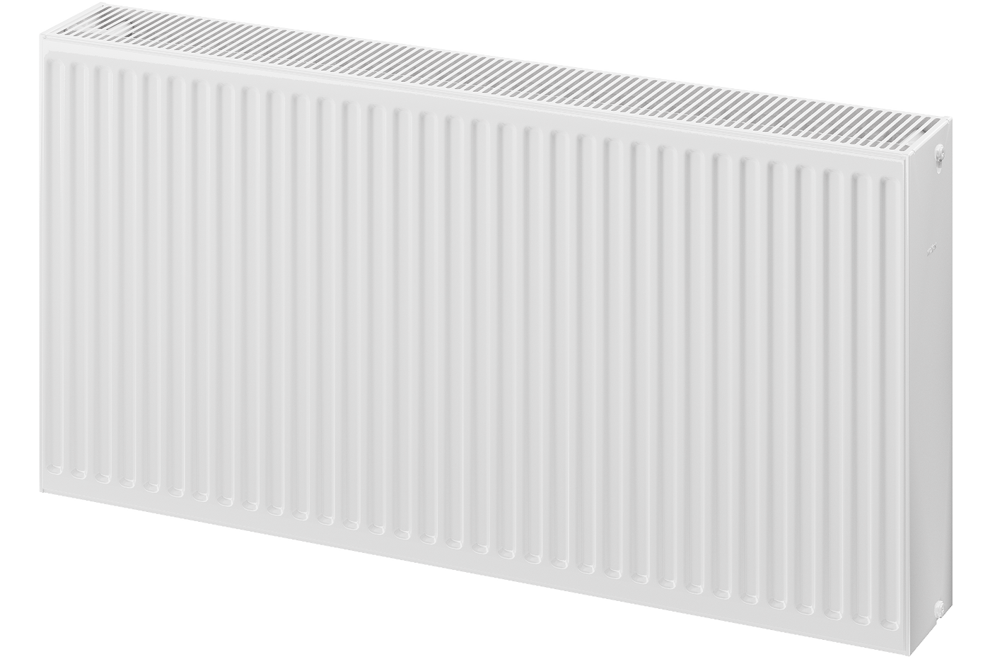 Mexen C33 plokštuminis radiators 600 x 2000 mm, šoninis prijungimas, 4669 W, baltas - W433-060-200-00