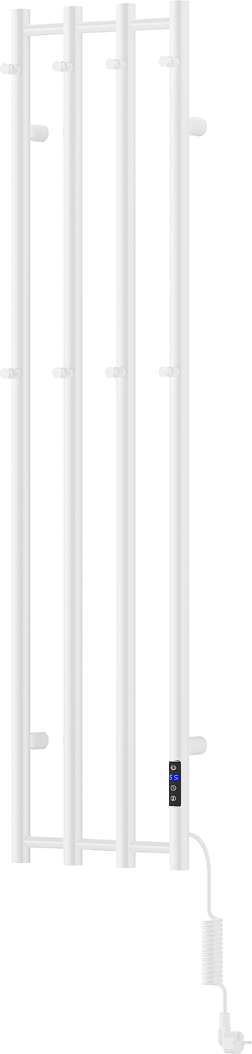 Mexen Pino elektrinis radiatorius su rankšluosčių laikikliais 1405 x 347 mm, 250 W, baltas - W301-1405-347-00-20