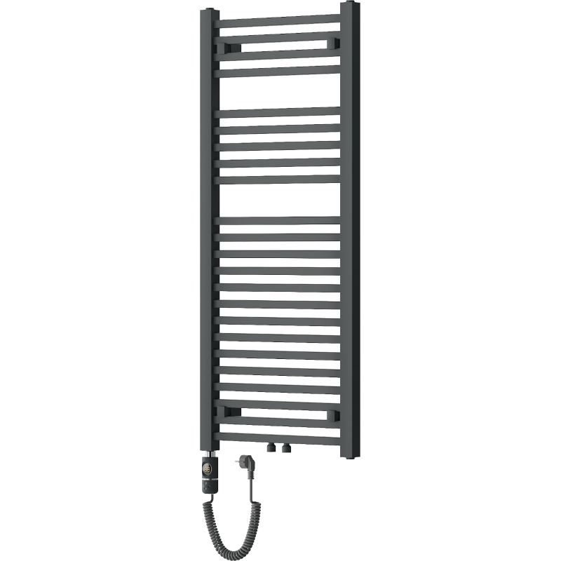 Mexen Pluton elektrinis radiatorius 1200 x 500 mm, 600 W, antracitas - W106-1200-500-2600-66