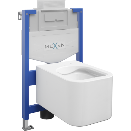 Mexen WC potinkinis komplektas Felix XS-U stovas su klozetu Elis, Balta - 6853391XX00